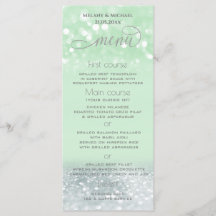 Neo mint silber-chic glittery trendy Kalligraphie