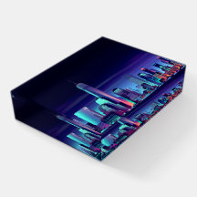 Neo New York Paperweight