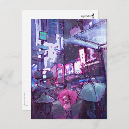 Neo New York Postcard Postkarte (Vorne/Hinten)