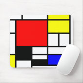 Neo-plasticism Mondrian Art Mousepad (Mit Mouse)