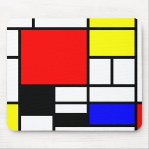 Neo-plasticism Mondrian Art Mousepad