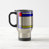 Neo-plasticism Mondrian Art Reisebecher (Links)
