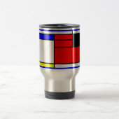 Neo-plasticism Mondrian Art Reisebecher (Mittel)