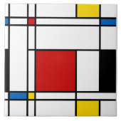 Neo-Plastik Kunstband Fliese (Vorderseite)