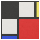 Neo-Plastizismus 2 Stoff (Nahaufnahme)