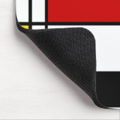 Neo-Plastizismus Mondrian Style Mousepad (Ecke)