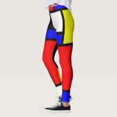 Neo-Plastizismus Pictorial Art Athletic Leggings (Links)