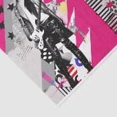 Neo Pop Pink Tissue Paper Seidenpapier (Ausschnitt)