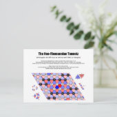 Neo-Riemannian Tonnetz Musikdiagramm Wichtige Tria Postkarte (Stehend Vorderseite)