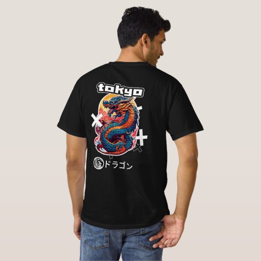 Neo Ryu T-Shirt (Schwarz voll)