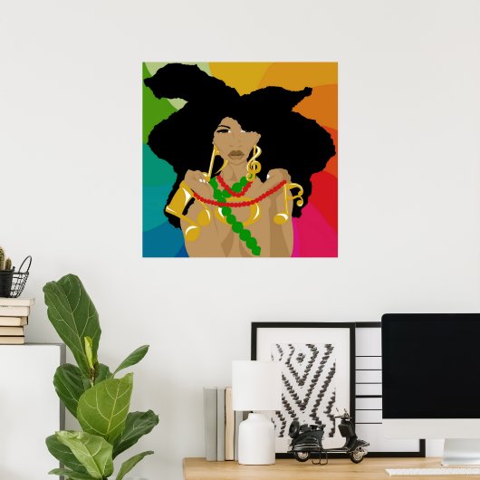 Neo Soulstress 3 (Sketchbook Pro) Poster (Heimbüro)