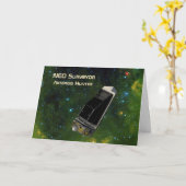 NEO Surveyor Asteroid Hunter Karte (Gelbe Blume)