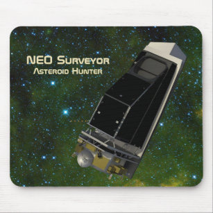NEO Surveyor Asteroid Hunter Mousepad