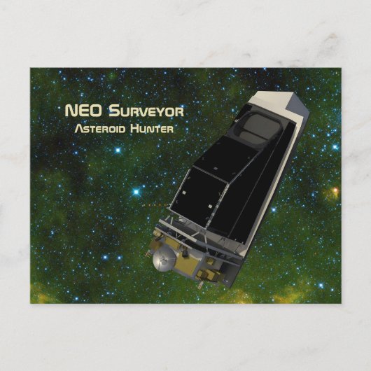 NEO Surveyor Asteroid Hunter Postkarte (Vorderseite)