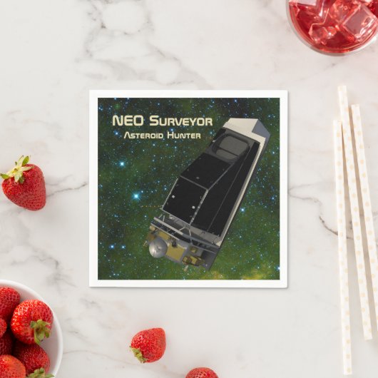 NEO Surveyor Asteroid Hunter Serviette (Beispiel)