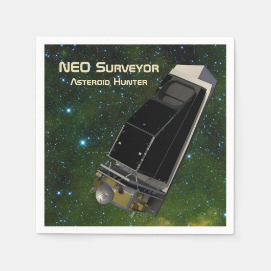NEO Surveyor Asteroid Hunter Serviette (Vorderseite)