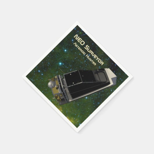 NEO Surveyor Asteroid Hunter Serviette (Ecke)