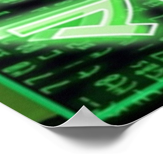 Neo The Matrix Japanisch Poster (Ecke)