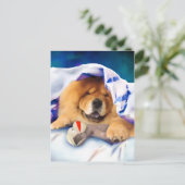 NEO TheARTdog als Postkarte (Stehend Vorderseite)