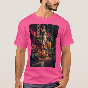 Neo Tokio II - Japan Night Foto T-Shirt
