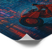 Neo-Tokyo erwartet dich Poster (Ecke)