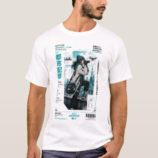 Neo Tokyo Files 010 –Tokyo Fotografen Anime T-Shirt