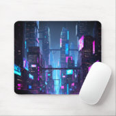 Neo-Tokyo Nightlife Mousepad (Mit Mouse)