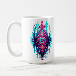 Neo-Tribal Sigil Kaffeetasse