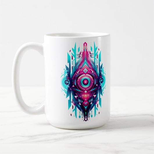 Neo-Tribal Sigil Kaffeetasse (Links)