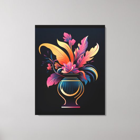 NEO VASE #1 LEINWANDDRUCK (Vorderseite)