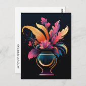 NEO VASE #1 POSTKARTE (Vorne/Hinten)
