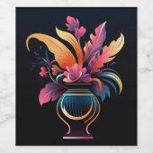 NEO VASE #1 WEINETIKETT (Einzelnes Label)