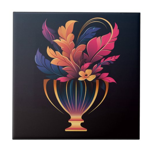 NEO VASE #2 FLIESE (Vorderseite)