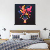 NEO VASE #2 LEINWANDDRUCK (Insitu (Schlafzimmer))