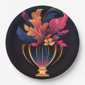 NEO VASE #2 Papierplatte Pappteller (Vorderseite)