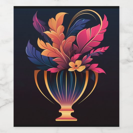 NEO VASE #2 WEINETIKETT (Einzelnes Label)