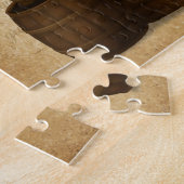 Neo-Viktorianischer Weltreiseratlas Steampunk-Kart Puzzle (Seite)