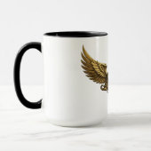 NeoAnkh Egyptian Eye of Horus Gold Winged Pyramid Tasse (Links)