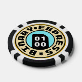 Neoblazer: Binary Express Casino Pokerchips (Einzeln)