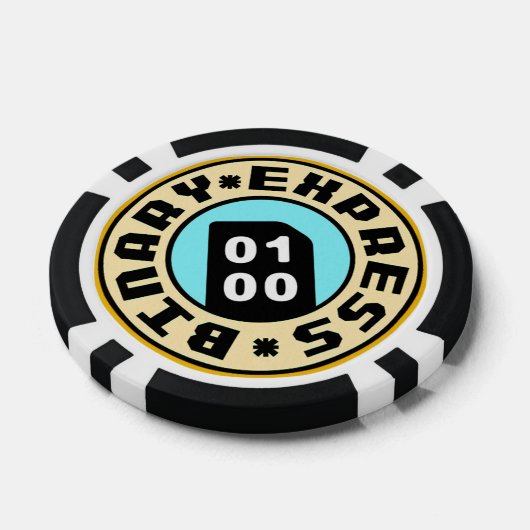 Neoblazer: Binary Express Casino Pokerchips (Einzeln)