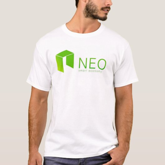 NEOBlockchain intelligente Wirtschaft T-Shirt (Vorderseite)