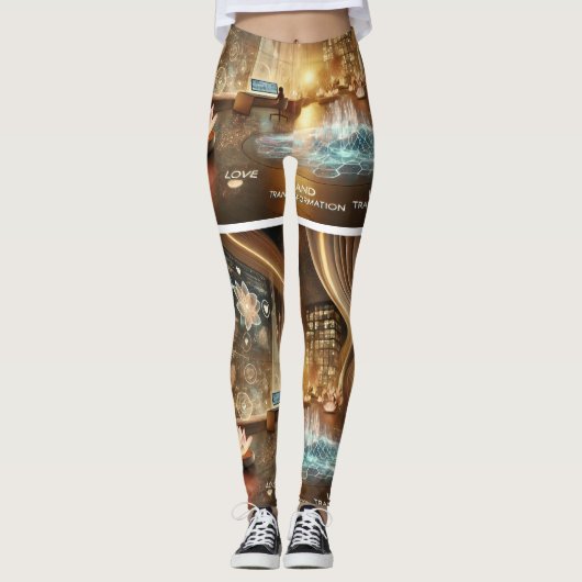 NeoBloom Leggings (Vorderseite)