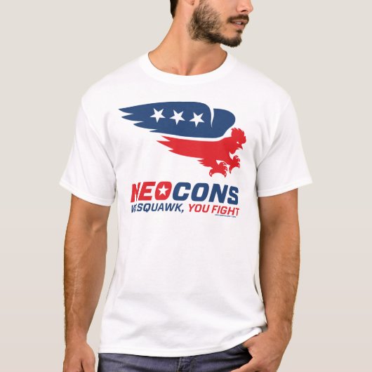 Neocon Chickenhawk Logo T-Shirt (Vorderseite)