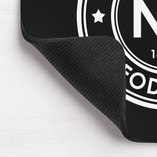 Neodymium Element Black Mouse Pad Mousepad (Ecke)