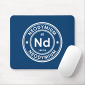 Neodymium Element Blue Mouse Pad Mousepad (Mit Mouse)