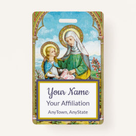 NeoGothic St. Anne und Young Mary (SAU 29) Abzeich Ausweis