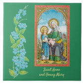NeoGothic St. Anne und Young Mary (SAU 29) Fliese (Vorderseite)