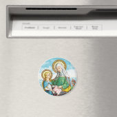 NeoGothic St. Anne und Young Mary (SAU 29) Magnet (In Situ (Geschirrspüler))