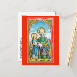 NeoGothic St. Anne und Young Mary (SAU 29) Postkarte