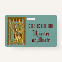 NeoGothic St. Cecilia of Rome (BNG 02) Abzeichen Ausweis